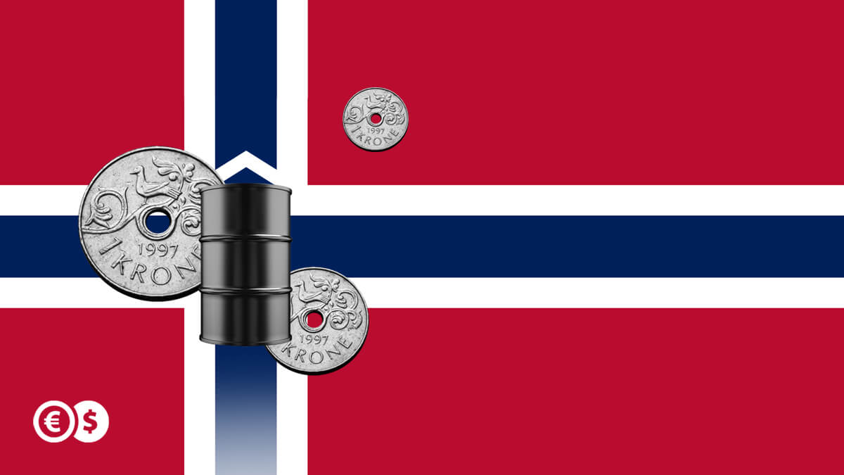 Kurs korony norweskiej rośnie w ślad za cenami ropy naftowej