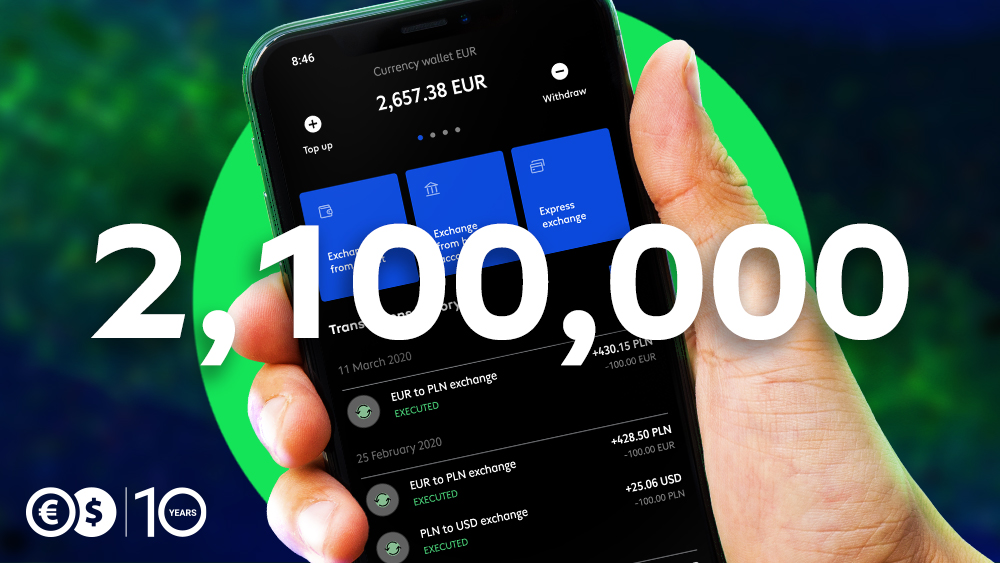Conotoxia’s app with over 2.1 million downloads