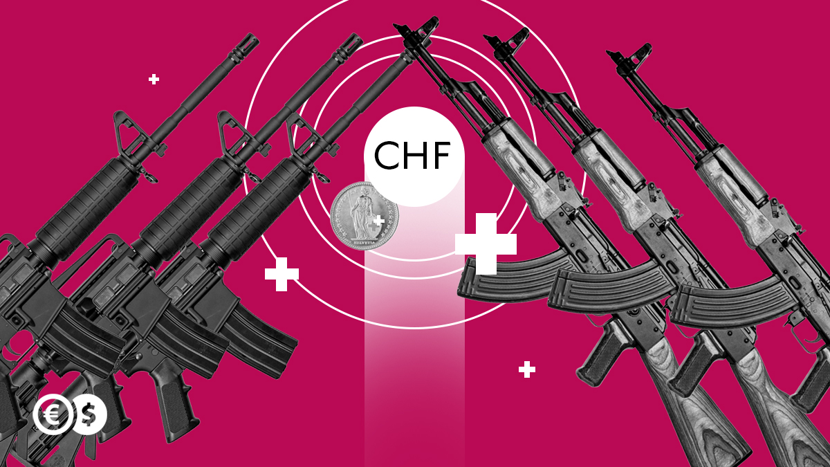 Kurs CHF rośnie w obliczu groźby zbrojnego konfliktu